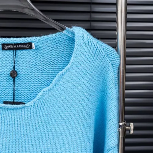 Replica Chrome Hearts Sweaters Long Sleeved For Unisex #1377644 $68.00 USD for Wholesale