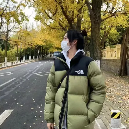 Replica The North Face Down Feather Coat Long Sleeved For Unisex #1377649 $105.00 USD for Wholesale