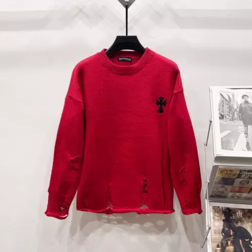 Wholesale Chrome Hearts Sweaters Long Sleeved For Unisex #1377674 $52.00 USD, Wholesale Quality Replica Chrome Hearts Sweaters