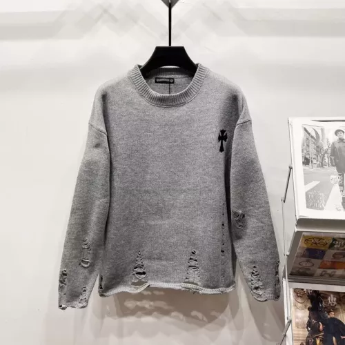 Wholesale Chrome Hearts Sweaters Long Sleeved For Unisex #1377676 $52.00 USD, Wholesale Quality Replica Chrome Hearts Sweaters