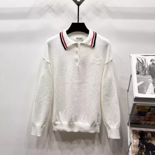 Wholesale MIU MIU Sweaters Long Sleeved For Unisex #1377679 $56.00 USD, Wholesale Quality Replica MIU MIU Sweaters