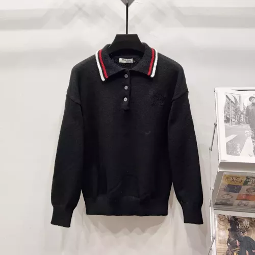 Wholesale MIU MIU Sweaters Long Sleeved For Unisex #1377680 $56.00 USD, Wholesale Quality Replica MIU MIU Sweaters