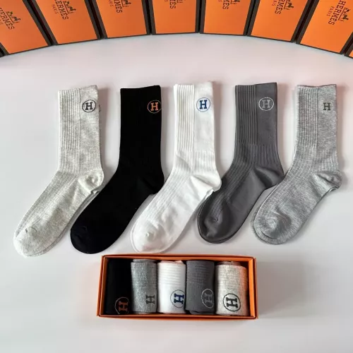 Wholesale Hermes Socks #1377717 $29.00 USD, Wholesale Quality Replica Hermes Socks