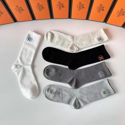 Replica Hermes Socks #1377717 $29.00 USD for Wholesale