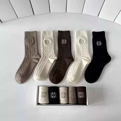 Wholesale LOEWE Socks #1377722 $29.00 USD, Wholesale Quality Replica LOEWE Socks