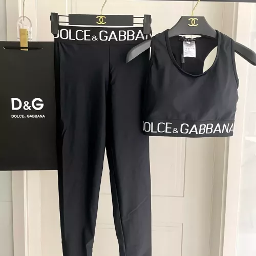 Wholesale Dolce &amp; Gabbana D&amp;G Yoga Tracksuits For Women #1377737 $40.00 USD, Wholesale Quality Replica Dolce &amp; Gabbana D&amp;G Tracksuits