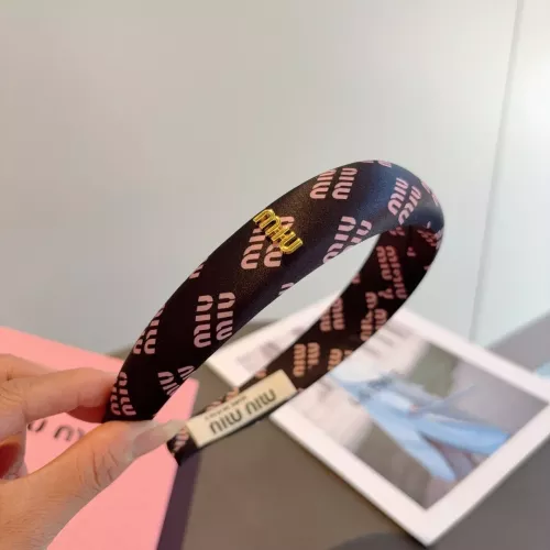 Wholesale MIU MIU Headband For Women #1377754 $27.00 USD, Wholesale Quality Replica MIU MIU Headband