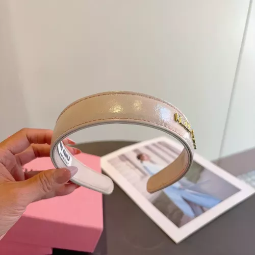 Replica MIU MIU Headband For Women #1377755 $27.00 USD for Wholesale