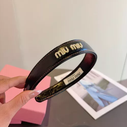 Wholesale MIU MIU Headband For Women #1377757 $27.00 USD, Wholesale Quality Replica MIU MIU Headband
