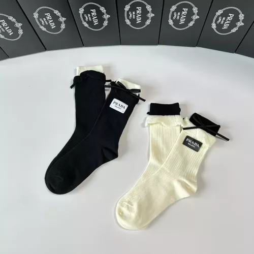 Wholesale Prada Socks #1377794 $29.00 USD, Wholesale Quality Replica Prada Socks