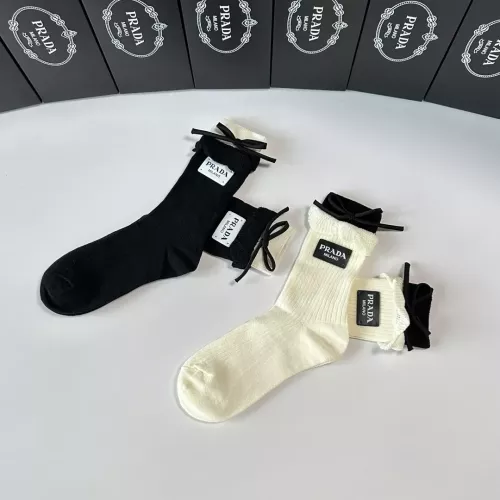 Replica Prada Socks #1377794 $29.00 USD for Wholesale