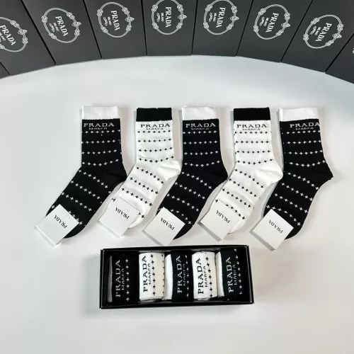 Wholesale Prada Socks #1377795 $29.00 USD, Wholesale Quality Replica Prada Socks