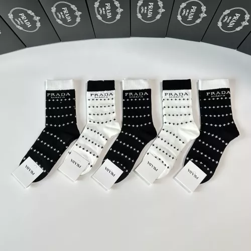 Replica Prada Socks #1377795 $29.00 USD for Wholesale