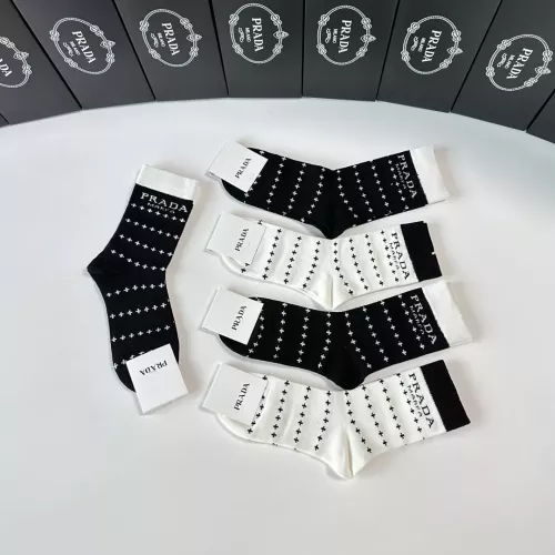 Replica Prada Socks #1377795 $29.00 USD for Wholesale