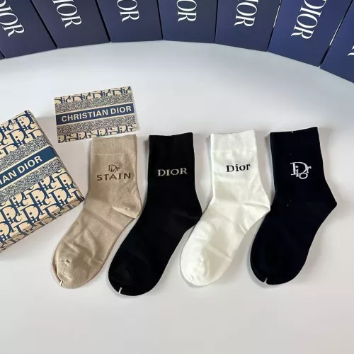 Wholesale Christian Dior Socks #1377802 $29.00 USD, Wholesale Quality Replica Christian Dior Socks