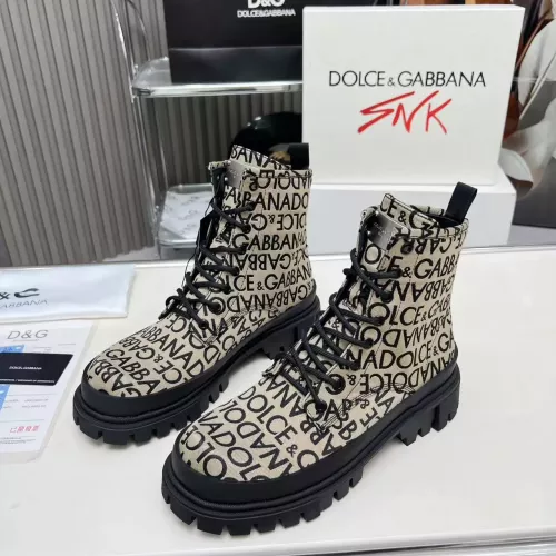 Wholesale Dolce &amp; Gabbana D&amp;G Boots For Men #1377862 $135.00 USD, Wholesale Quality Replica Dolce &amp; Gabbana D&amp;G Boots
