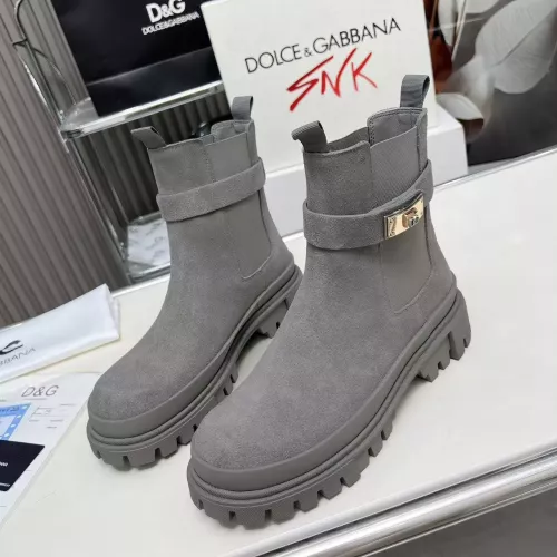 Wholesale Dolce &amp; Gabbana D&amp;G Boots For Men #1377865 $135.00 USD, Wholesale Quality Replica Dolce &amp; Gabbana D&amp;G Boots