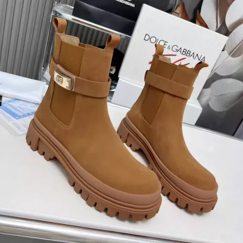 Wholesale Dolce &amp; Gabbana D&amp;G Boots For Men #1377866 $135.00 USD, Wholesale Quality Replica Dolce &amp; Gabbana D&amp;G Boots