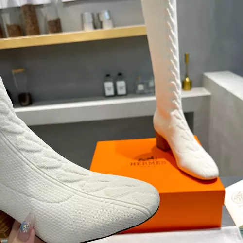 Replica Hermes Boots For Women #1377871 $105.00 USD for Wholesale