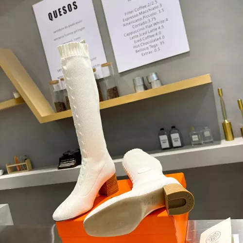 Replica Hermes Boots For Women #1377871 $105.00 USD for Wholesale