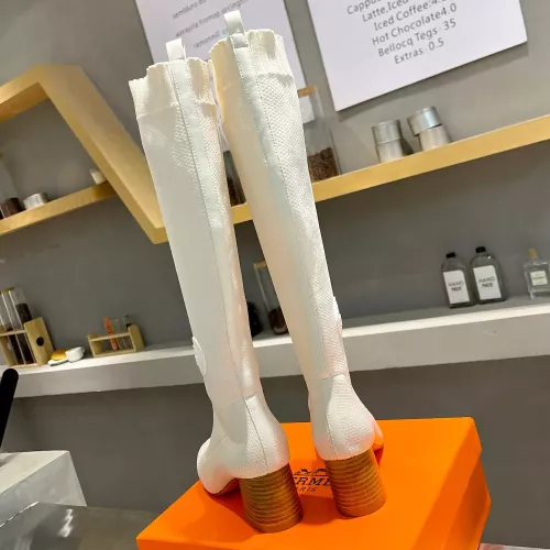 Replica Hermes Boots For Women #1377871 $105.00 USD for Wholesale