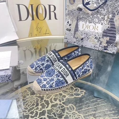 Wholesale Christian Dior Flat Shoes For Women #1377883 $85.00 USD, Wholesale Quality Replica Christian Dior Flat Shoes