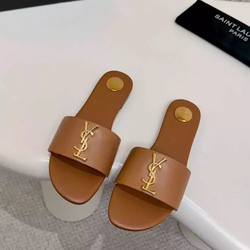 Wholesale Yves Saint Laurent YSL Slippers For Women #1377894 $82.00 USD, Wholesale Quality Replica Yves Saint Laurent YSL Slippers