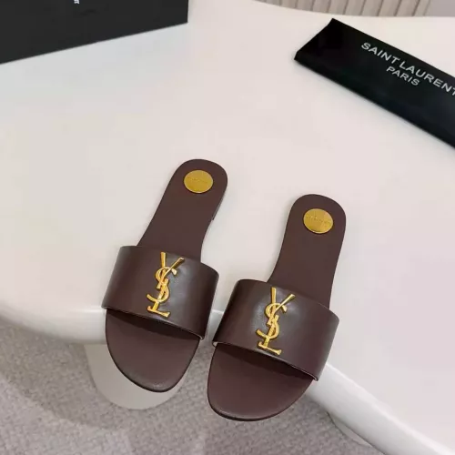 Wholesale Yves Saint Laurent YSL Slippers For Women #1377896 $82.00 USD, Wholesale Quality Replica Yves Saint Laurent YSL Slippers