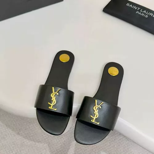 Wholesale Yves Saint Laurent YSL Slippers For Women #1377898 $82.00 USD, Wholesale Quality Replica Yves Saint Laurent YSL Slippers