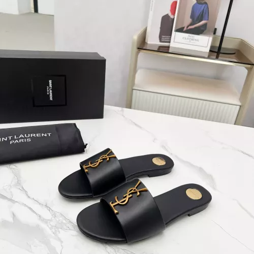 Wholesale Yves Saint Laurent YSL Slippers For Women #1377901 $85.00 USD, Wholesale Quality Replica Yves Saint Laurent YSL Slippers