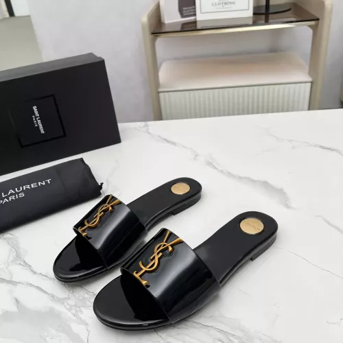 Wholesale Yves Saint Laurent YSL Slippers For Women #1377903 $85.00 USD, Wholesale Quality Replica Yves Saint Laurent YSL Slippers