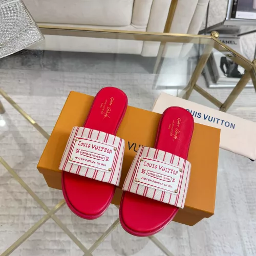 Wholesale Louis Vuitton Slippers For Women #1377927 $82.00 USD, Wholesale Quality Replica Louis Vuitton Slippers
