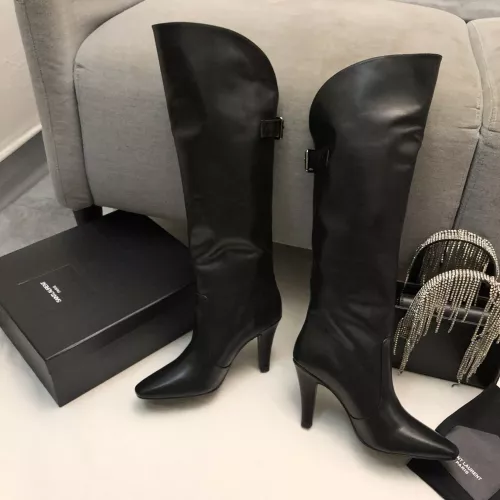 Wholesale Yves Saint Laurent YSL Boots For Women #1377954 $210.00 USD, Wholesale Quality Replica Yves Saint Laurent YSL Boots