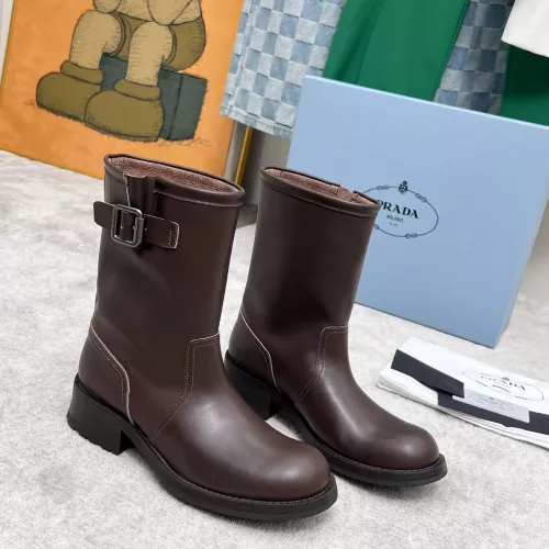 Replica Prada Boots For Women #1377991 $108.00 USD for Wholesale