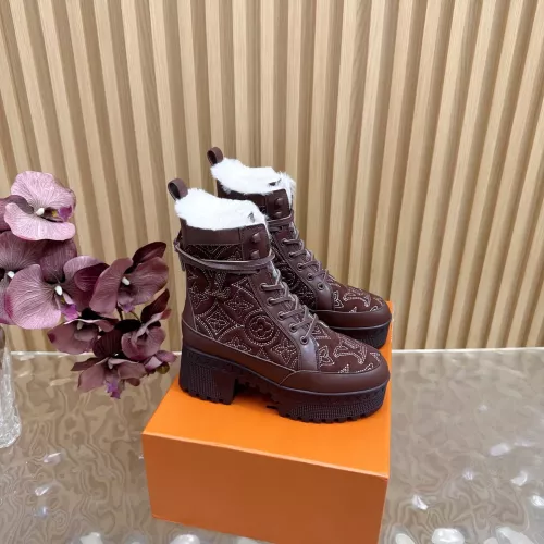 Replica Louis Vuitton Boots For Women #1378001 $140.00 USD for Wholesale