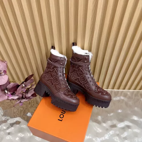 Replica Louis Vuitton Boots For Women #1378001 $140.00 USD for Wholesale