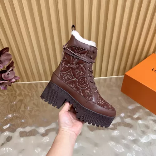 Replica Louis Vuitton Boots For Women #1378001 $140.00 USD for Wholesale