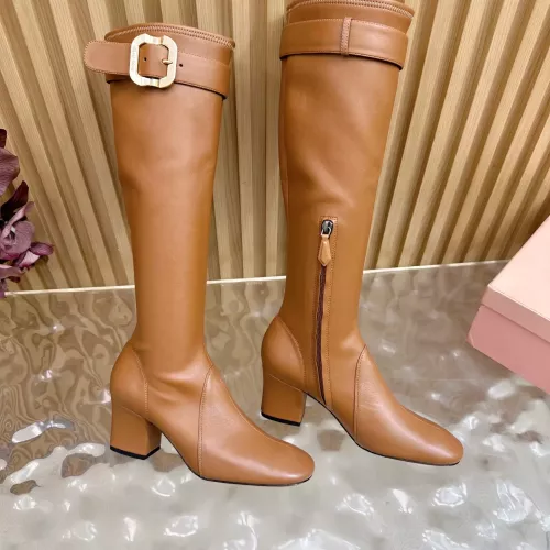 Wholesale MIU MIU Boots For Women #1378003 $132.00 USD, Wholesale Quality Replica MIU MIU Boots