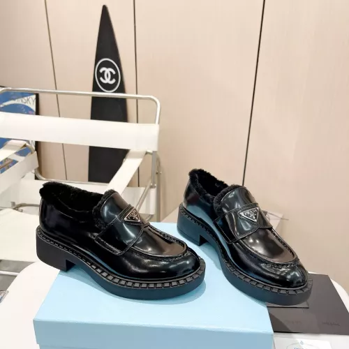 Wholesale Prada Leather Shoes For Men #1378027 $108.00 USD, Wholesale Quality Replica Prada Leather Shoes
