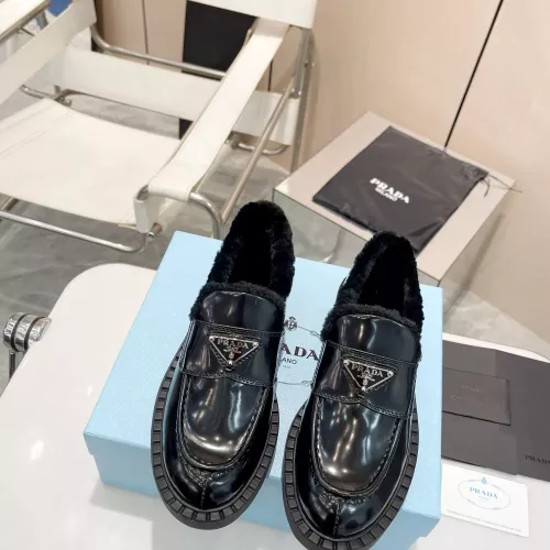 Replica Prada Leather Shoes For Men #1378027 $108.00 USD for Wholesale