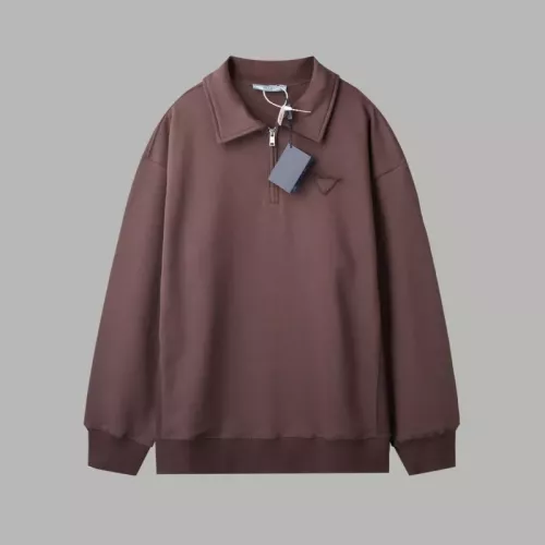 Wholesale Prada Hoodies Long Sleeved For Unisex #1378059 $52.00 USD, Wholesale Quality Replica Prada Hoodies