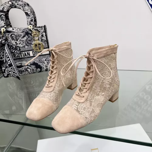 Wholesale Christian Dior Boots For Women #1378104 $122.00 USD, Wholesale Quality Replica Christian Dior Boots