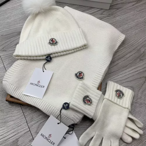 Wholesale Moncler Hat and Scarf and Glove Set #1378224 $76.00 USD, Wholesale Quality Replica Moncler Hat and Scarf and Glove Set