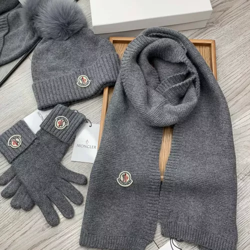 Replica Moncler Hat and Scarf and Glove Set #1378228 $76.00 USD for Wholesale