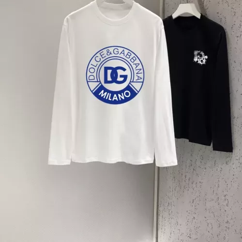 Wholesale Dolce &amp; Gabbana D&amp;G T-Shirts Long Sleeved For Unisex #1378310 $41.00 USD, Wholesale Quality Replica Dolce &amp; Gabbana D&amp;G T-Shirts