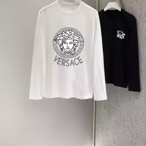 Wholesale Versace T-Shirts Long Sleeved For Unisex #1378326 $41.00 USD, Wholesale Quality Replica Versace T-Shirts