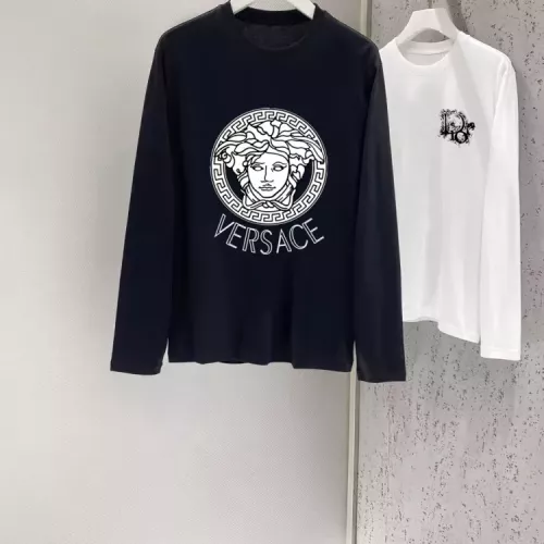 Wholesale Versace T-Shirts Long Sleeved For Unisex #1378327 $41.00 USD, Wholesale Quality Replica Versace T-Shirts