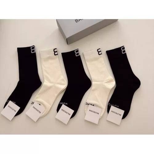 Wholesale Balenciaga Socks For Women #1378358 $29.00 USD, Wholesale Quality Replica Balenciaga Socks