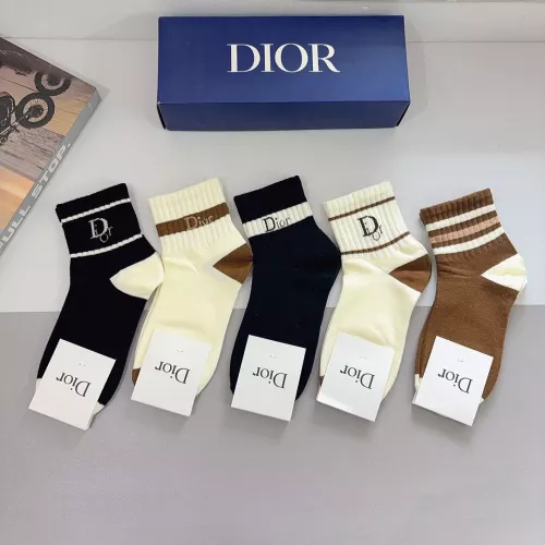 Wholesale Christian Dior Socks #1378361 $27.00 USD, Wholesale Quality Replica Christian Dior Socks