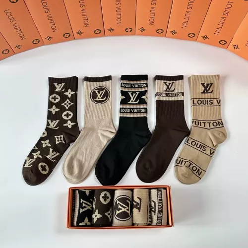 Wholesale Louis Vuitton LV Socks #1378362 $29.00 USD, Wholesale Quality Replica Louis Vuitton LV Socks
